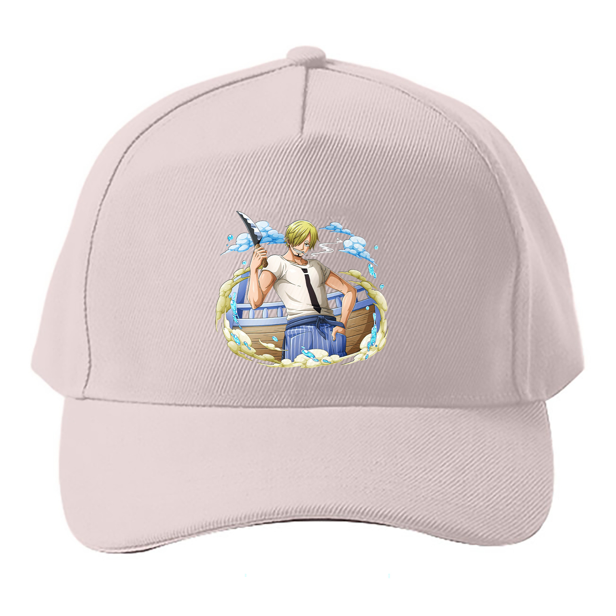 （画像用） ワンピース サンジ ONE PIECE Sanji ベースボールキャップ 綿100％ 男女兼用 帽子 スポーツ